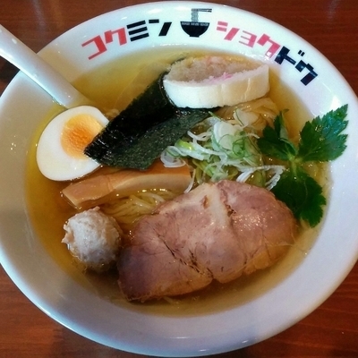 「白しょうゆらーめん」@コクミンショクドウの写真