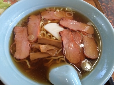 「チャーシュー麺【800円】」@喜楽亭の写真