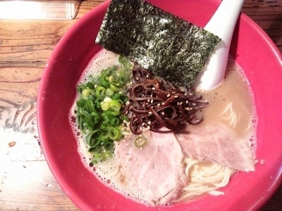 「ラーメン」@元祖長浜 大学ラーメンの写真