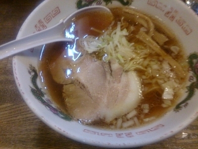 「朝専用中華ソバ 醤油味」@らあめん 寸八 総本店の写真