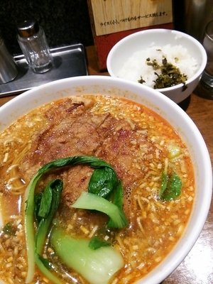 「排骨坦々めん980円」@らーめん 亜寿加の写真