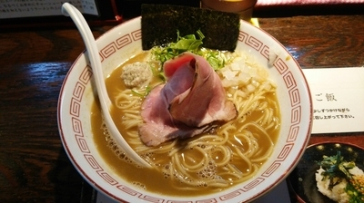 「濃厚にぼし＋替え玉」@らぁめん小池の写真