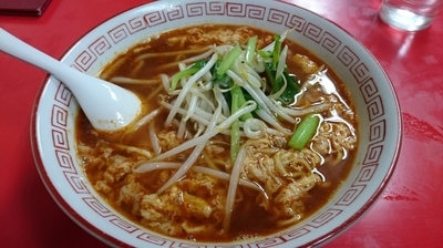 「超激辛タンタンメン（680円）＋餃子（370円）」@大連の写真