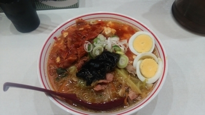 「蒙古たんめん」@蒙古タンメン 中本 上板橋本店の写真