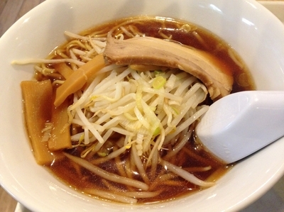 「ラーメン（唐揚げ定食）」@華龍飯店の写真