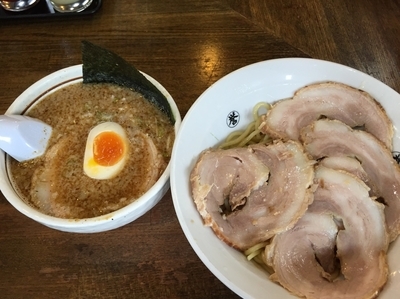 「つけめん 紺」@こってりらーめん 誉の写真