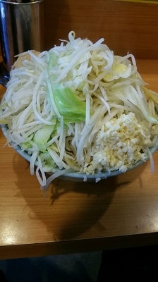 「小ラーメン」@ラーメン二郎 八王子野猿街道店2の写真