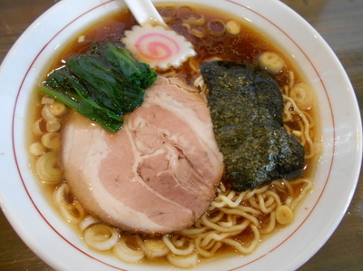 「中華そば600円」@かまや食堂の写真