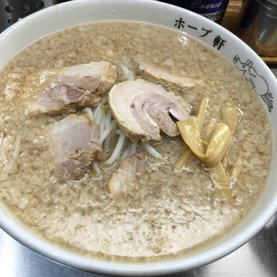 「チャーシュー麺 大盛」@ホープ軒 千駄ヶ谷本店の写真