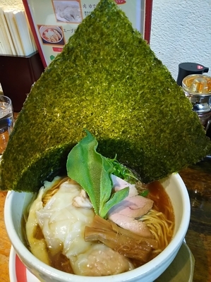 「【限定】年の瀬中華そば　（大盛り：サービス券）」@麺肴 ひづきの写真