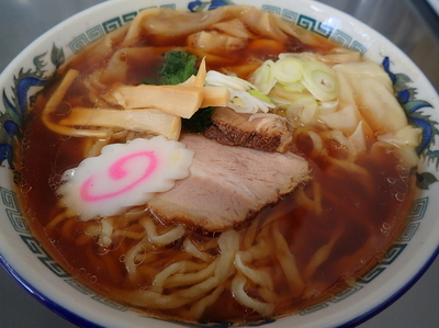 「ワンタンめん」@年貢町 茶釜食堂の写真