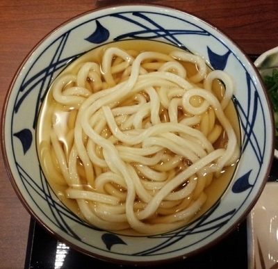 「かけ（大）390円」@丸亀製麺 山形店の写真