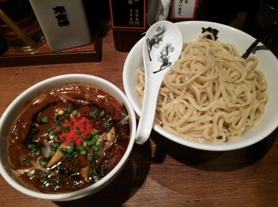 「カラシビつけ麺」@カラシビ味噌らー麺・つけ麺 神田本店の写真