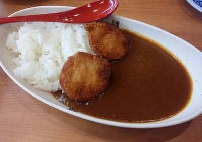 「特製とんかつシャリカレー450円(税抜)」@無添 くら寿司 山形馬見ヶ崎店の写真