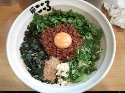 「台湾まぜそば」@麺屋こころ 溝の口店の写真