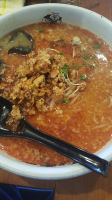 「杉式タンタン麺」@ロッキー 大網店の写真