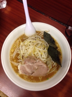 「ラーメンもやし増し」@中華そば まるいちの写真