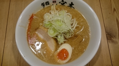 「背脂ラーメン醤油 ￥750」@背脂らーめん 宮本 竹ノ塚店の写真
