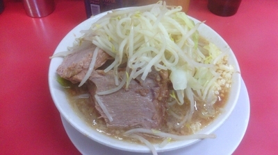 「【年末感謝祭】大ラーメン ニンニク 700円」@ラーメン二郎 大宮店の写真