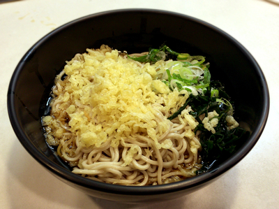 「冷やしたぬき(370円)」@吉そば 日本橋店の写真