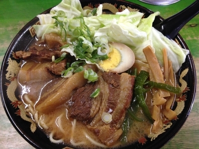 「角煮ラーメン」@熊本ラーメン 桃太郎の写真