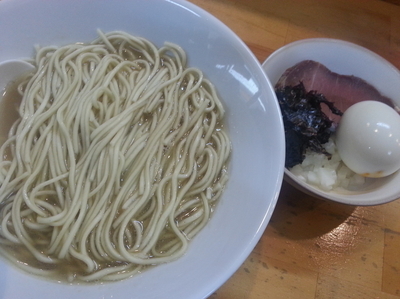 「【限定】荒搾りエソ（塩）800円+味玉100円」@煮干中華ソバ イチカワの写真