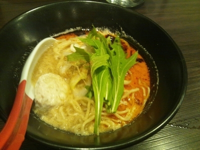 「麗～うらら～（英流担担麺）」@麺画廊 英の写真