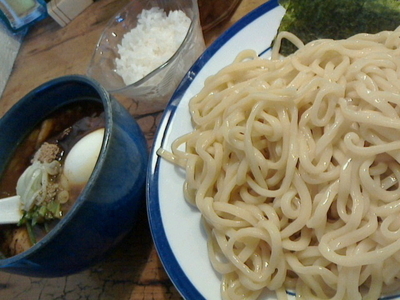 「カリーつけ麺 中盛り」@Cafe Montanaの写真