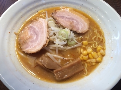 「旭川味噌らーめん」@旭川らーめん かじべえの写真