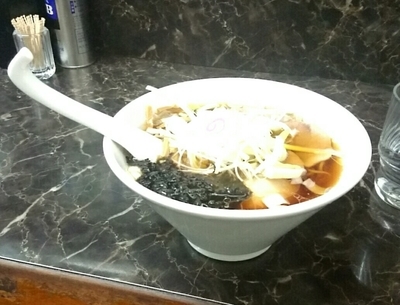 「特醤油にぼしラーメン」@らーめん えんやの写真