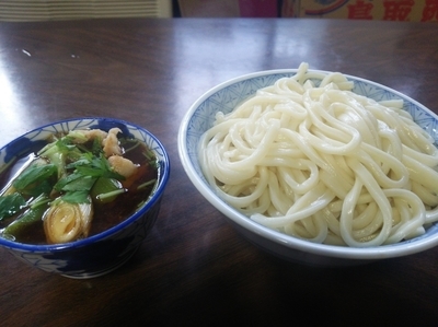 「肉つゆうどん（大）」@古久やの写真