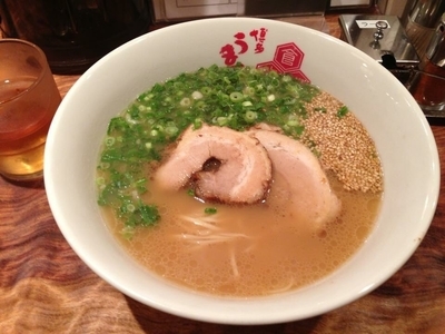 「源流ラーメン」@博多うま馬 東京駅店の写真
