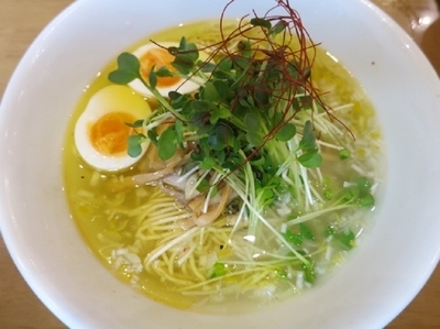 「塩SOBA　　780円」@麺屋 Hulu-luの写真