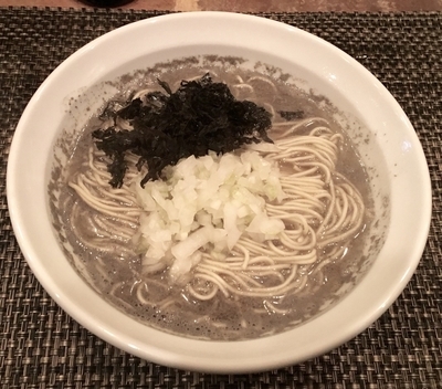 「氷見煮干そば【限定】」@灰汁中華 丿貫の写真