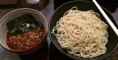 「つけ麺辛み（並）太　200ｇ　700円」@新宿 達翁の写真