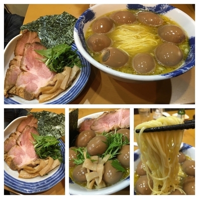「塩らーめん 全部入り」@麺屋 扇 SENの写真