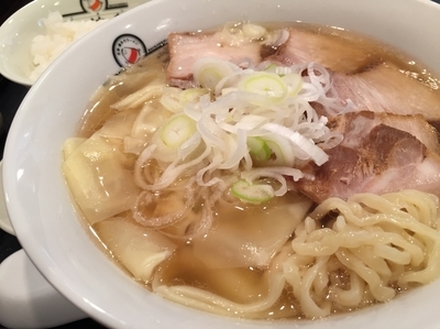 「喜多方わんたんラーメン 840円」@喜多方ラーメン 坂内 大森東口店の写真