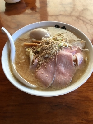 「限定 特製みそらーめん 1030円」@中華そば 田家 本店の写真