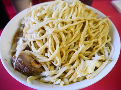 「小 脂少な目」@ラーメン二郎 千住大橋駅前店の写真