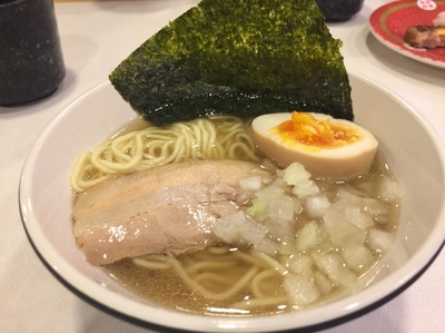 「コク旨煮干しラーメン 380円 (税抜)」@はま寿司 行徳店の写真