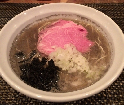 「限定 氷見煮干そば 700円」@灰汁中華 丿貫の写真