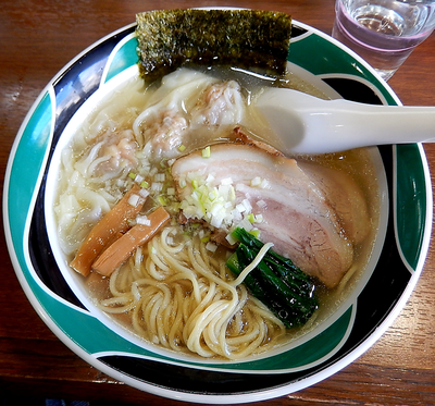 「塩わんたんらー麺(880円）」@らー麺 Nの写真