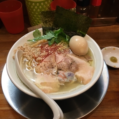 「鳥特製塩ラーメン」@鶏そばムタヒロの写真