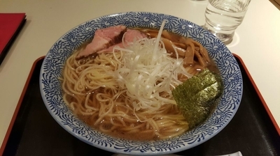 「淡麗鶏そば」@大勝軒ROSSO－ロッソ－の写真