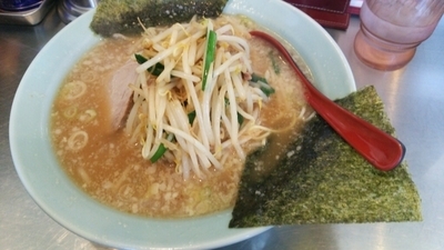 「ニラもやしラーメン」@ラーメンショップ 椿 牛久店の写真