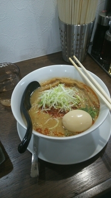 「真空担々麺」@麺侍 どらぁご ひたち野うしく店の写真