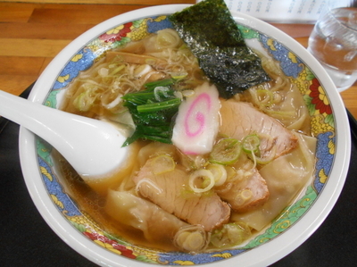 「手打ちワンタン麺800円」@麺屋 きんぞうの写真