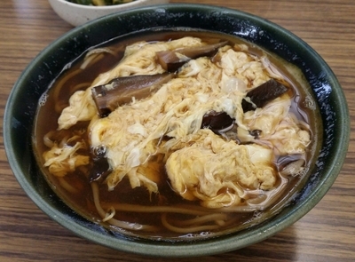 「しいたけそば　750円」@桂月の写真