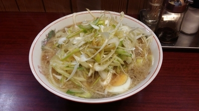 「ラーメン720円＋中盛50円＋ネギネギ200円」@関越ラーメン 仙龍の写真