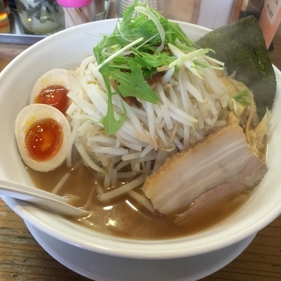 「ぼたんらーめん（醤油）（￥890）」@麺処 ぼたん 栃木店の写真
